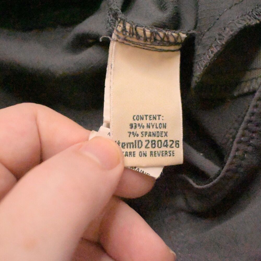 LL Bean Pants Womens 10 Gray‎ Vista Trekking Cargo Hiking Outdoor Roll Tab Pants - Picture 4 of 7